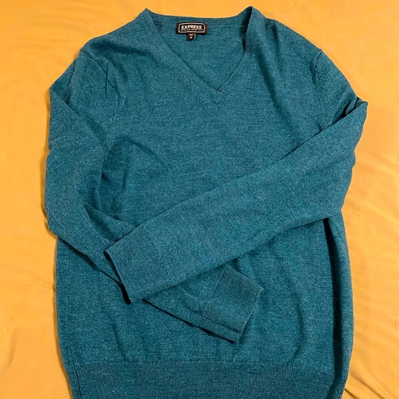 Express merino wool vneck - Picture 1 of 3